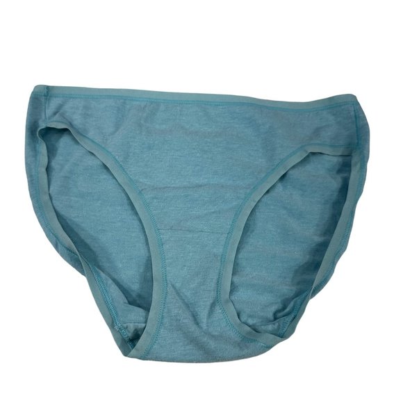 Fruit Of The Loom Women's Size 6 Medium Panty Hi Cut Green New Without Tags - Picture 1 of 6